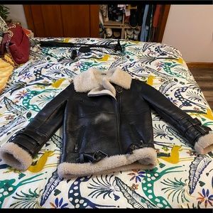 Grenn Pilot Moto Jacket Size Medium